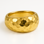 Chunky Hammered Ring