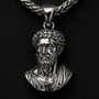 Collier en argent Marc Aurèle 20 pouces