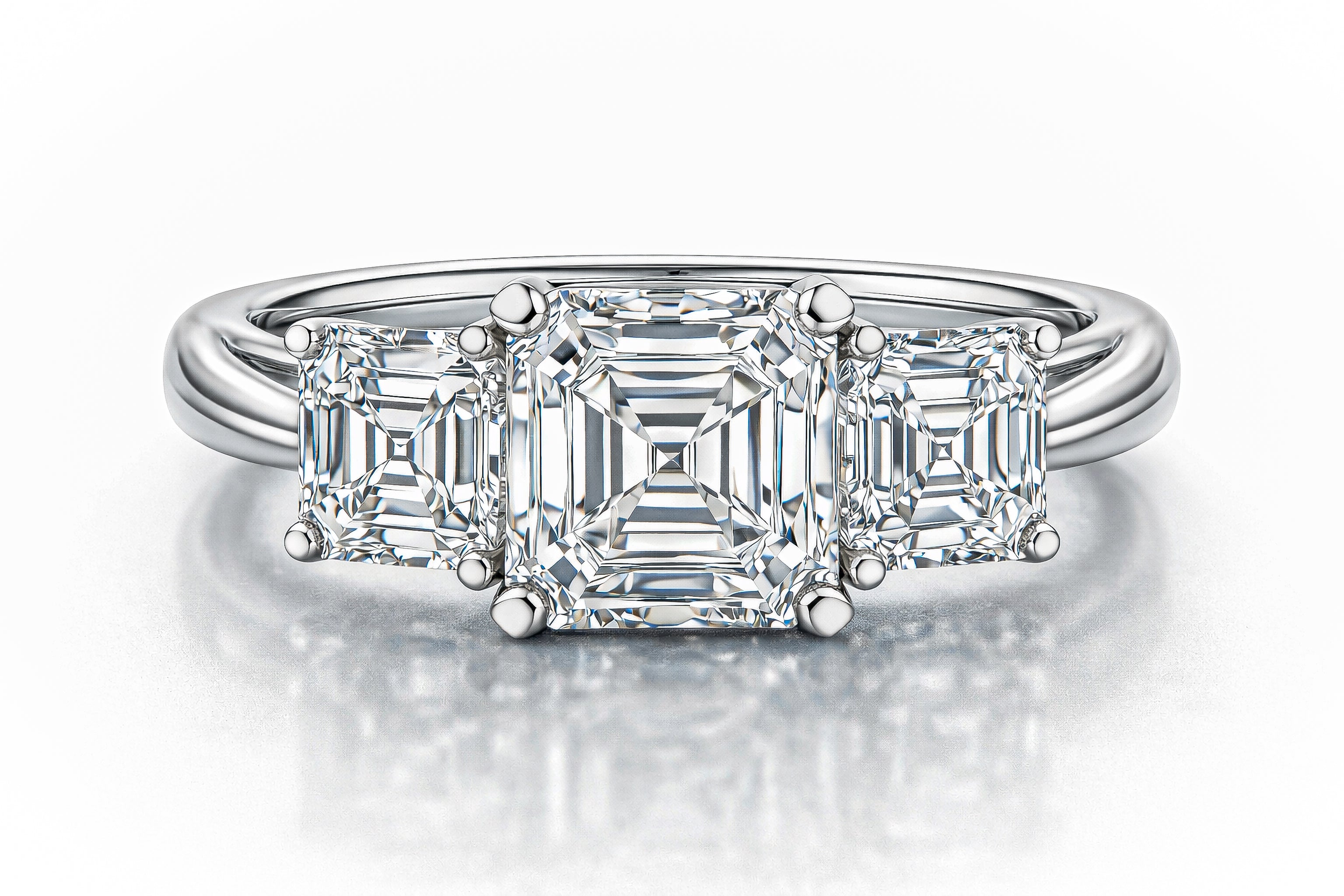 Asscher-Cut Axis No.1 by Spectre