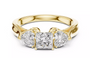 Trilogy Solitaire 2.5ct Diamond Ring
